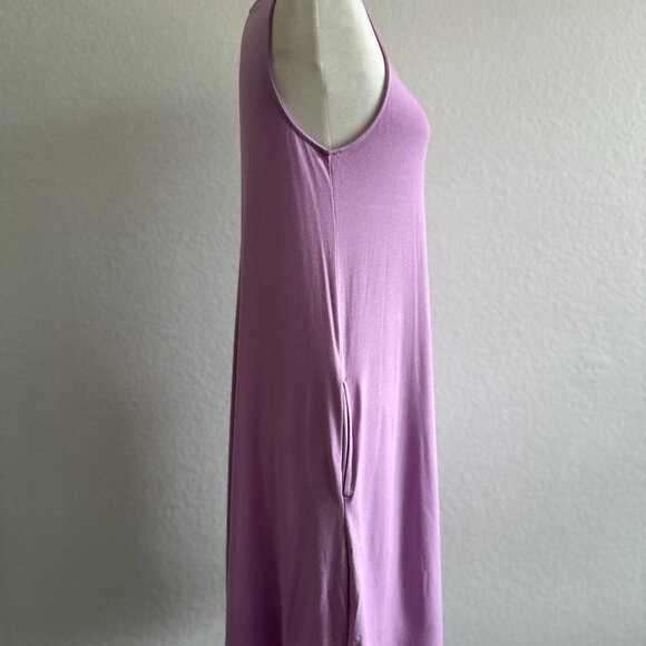 Time and Tru Women's Lilac Sleeveless Knit Swing Dress - Small - Picture 3 of 9
